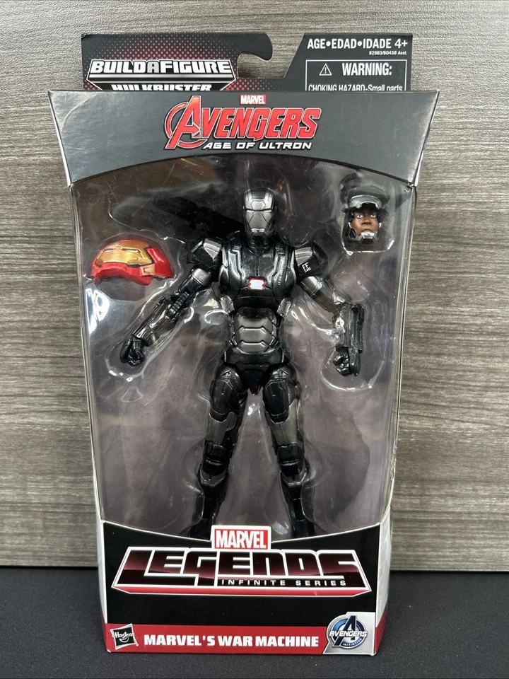 Hasbro Marvel Legends MARVEL'S WAR MACHINE Serie Infinita Hulkbuster Head Build Foto 1 de 4