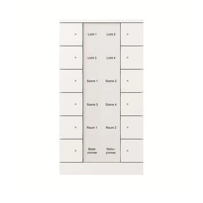 Busch-Jaeger Bedienelement 12-fach SB/U12.0.11-84 Bussystem-Tastsensoren - Bild 1 von 4