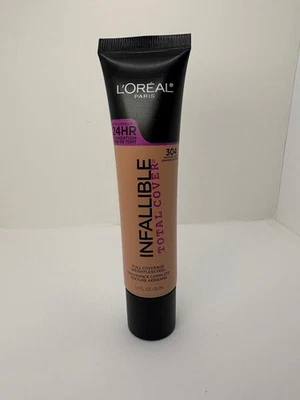 Loreal Paris 24 hr INFALLIBLE Total Cover Foundation #304 NATURAL BUFF (Sealed) - Image 1 of 2