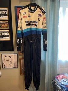 Robby Gordon Panasonic Simpson Fire Suit Size XL - 50% Given to Vet Charity Read - Picture 1 of 24