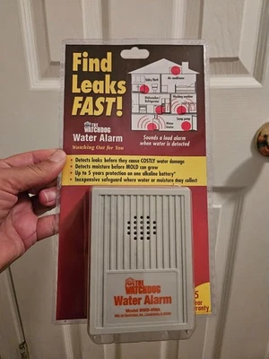 Alarma de agua Glentronics BWD-HWA Watchdog - blanca Foto 1 de 2