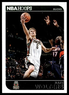 2014-15 Hoops Nate Wolters Milwaukee Bucks #186 - Image 1 of 2