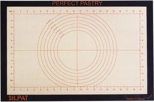 Silpat Perfect Pastelería Antiadherente Silicona Encimera Estación de Trabajo Mat, 15-1/8" x - Imagen 1 de 2