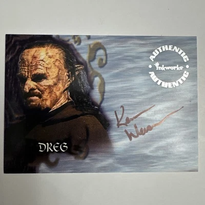 Buffy The Vampire Slayer Kevin Weisman as Dreg Autograph Card A26 - Image 1 of 2