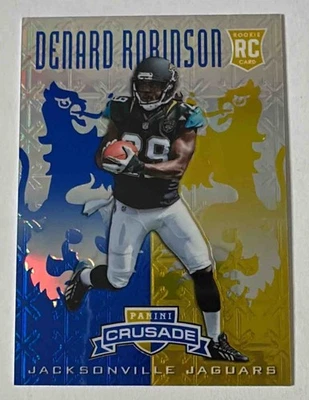 2013 Panini Rookies & Stars Denard Robinson Crusade #6 RC Jaguars - Image 1 of 2