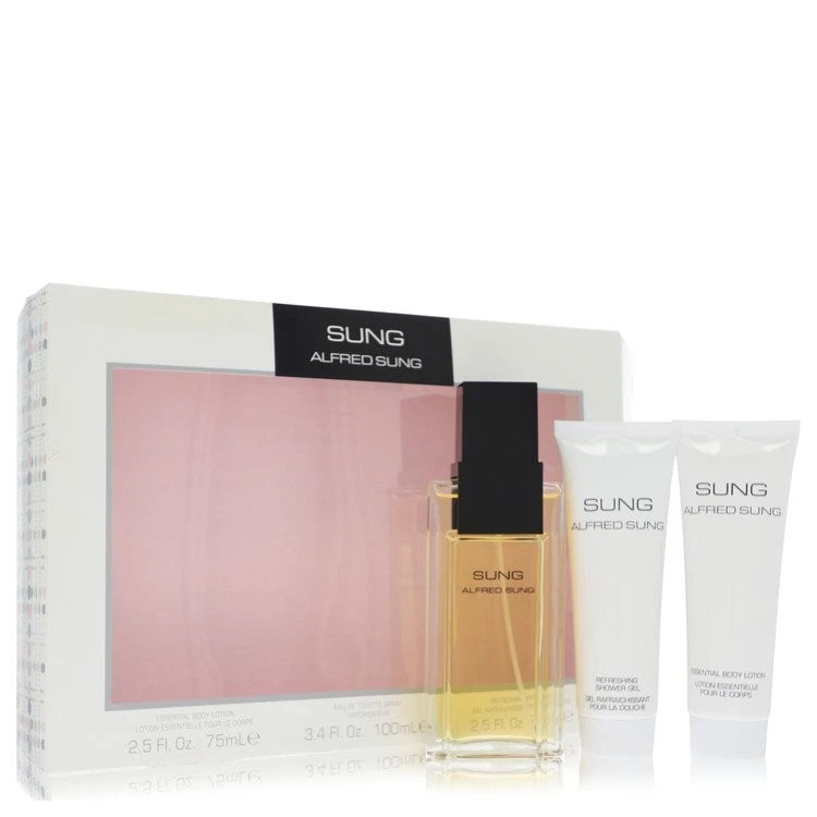 Juego de regalo Alfred Sung de Alfred Sung - 3,4 OZ eau de toilette spray + 2. Foto 1 de 1