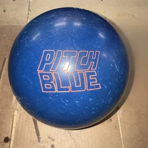 Used 15 lb Storm Pitch Blue Bowling Ball Used BOWLING Balls - Picture 1 of 4