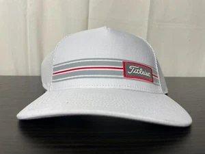 Titleist Golfmütze Kappe schwarz weiß rot grau OSFA verstellbar brandneu - Bild 1 von 7