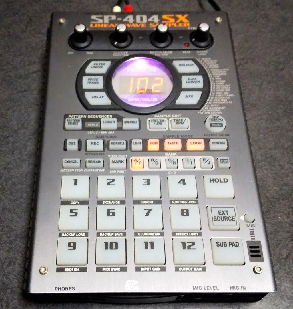 Roland SP-404SX 本体 付属品あり 箱なし