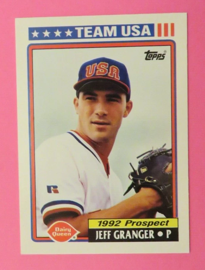 1992 Topps "Dairy Queen" Team USA 1992 Prospect - JEFF GRANGER - Image 1 of 1
