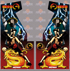 Mortal Kombat 1 and 2  Custom - Arcade Side Art Vinyl