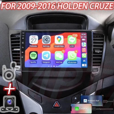 Android 14 Head Unit For 2009-2016 Holden Cruze CarPlay Car Stereo Radio GPS 64G - image 1 of 4