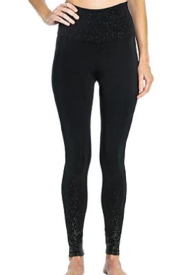 NUEVO Z by Zobha Mujer Brillo Cintura Alta Leggings Talla 2XL $89 Minorista Foto 1 de 4