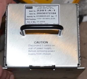 Canoga Perkins 2201-A-1 power supply for 2200 series fiber optic modem chassis - Picture 1 of 7