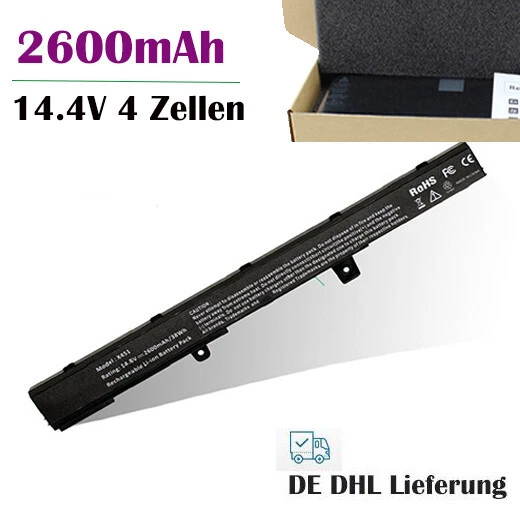 AKKU Für ASUS X451C X451 R512MA R512M R512CA R512C R512 K551LN K551LB - Bild 1 von 4