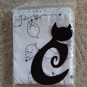 Cat Lady Counting Cats Standard Pillow Case Set  White/Black Kitty Kittens - Picture 1 of 2