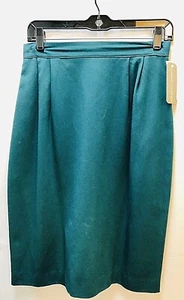 NWT BLUE/ GREEN SKIRT - SIZE 8 - LINED - BRAND NAME CASUAL CORNER - Picture 1 of 6