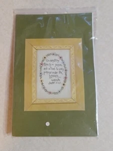 Cross Stitch Kit To Everything There Is A Season - Picture 1 of 3