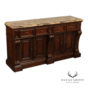 Empire Style Large Carved Sideboard - Picture 1 of 11