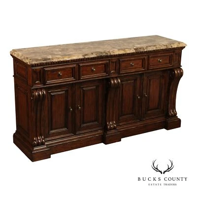 Empire Style Large Carved Sideboard - Image 1 of 4
