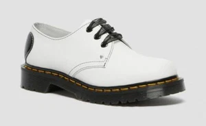 Dr Martens 3 Agujeros 1461 Corazones Blanco + Negro 26682100 Clásico Doc - Imagen 1 de 9
