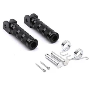 Universal Motorcycle Bike Footpegs Back Pedal Rearset Footrests Foot Holder Set - Foto 1 di 10