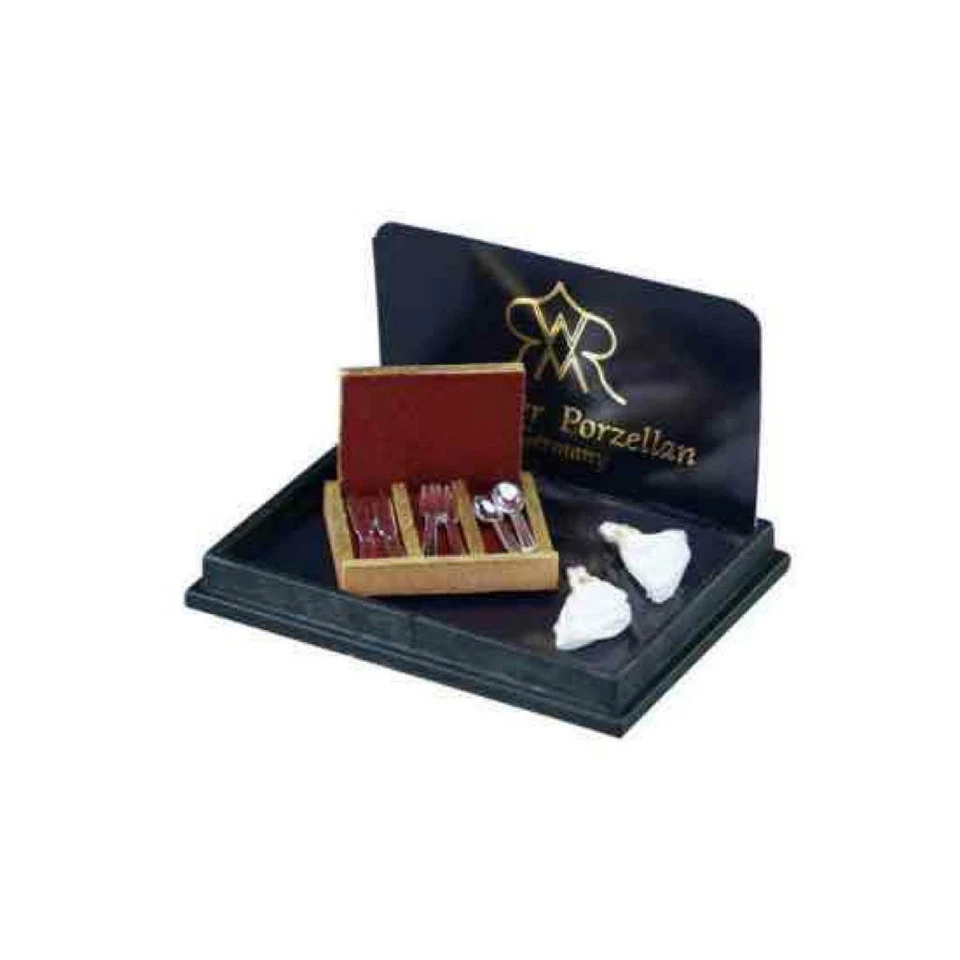 MINIATURE DOLLHOUSE 1:12 SCALE REUTTER SMALL CUTLERY TRAY - 1.711/5 - Image 1 of 1