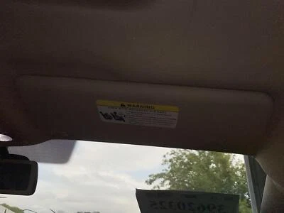 12 13 14 15 16 17 18 19 20 21 22 VW PASSAT Sun Visor Right GRAY ILLUMINATED - Image 1 of 2