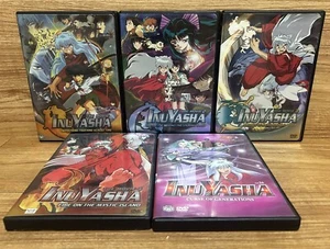 Inu Yasha Inuyasha DVD Film Lot 1 2 3 4 Fluch Generationen (5 INSGESAMT) TOP - Bild 1 von 12