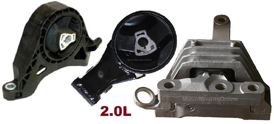 9MB140 3pc Engine Mounts fit 2011 - 2013 2.0L Engine Buick Regal Automatic - Image 1 of 1