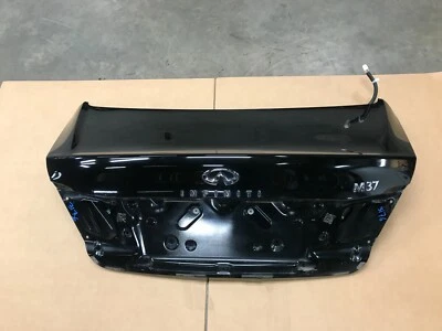 11-13 INFINITI M37 M56 TAPA MALETERO TRASERO CUBIERTA CARCASA SIN MOLDURA NEGRO, LOTE OEM3176 Foto 1 de 4