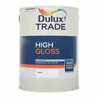 Dulux Trade High Gloss White 1LT 2.5LT 5LT