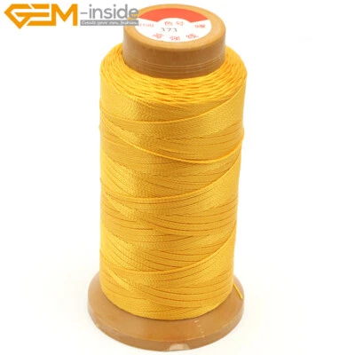 Nylon Beading Cord 0.6mm 230 Meters 210D Sewing Thread Knotting Jewelry Making - Image 1 of 4