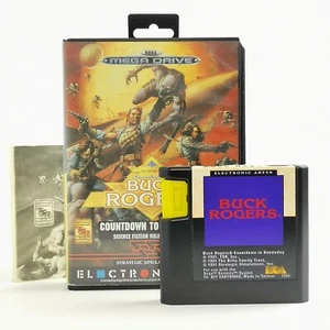 Juego Sega Mega Drive: Buck Rogers Countdown To Doomsday - embalaje original e instrucciones PAL - Imagen 1 de 4