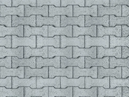 Vollmer kit 47372 N FANCY CONCRETE PAVING EMBOSSED CARD SHEET 250X125MM - Image 1 of 1