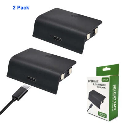 Rechargeable Battery 2PACK +Type C Charger cable for Xbox Series X|S Controllers - Image 1 of 4