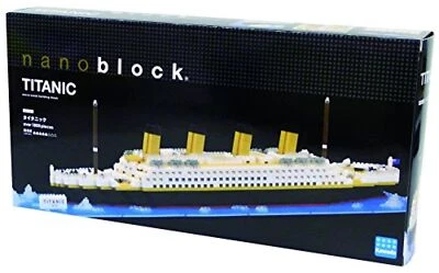 Kawada Nanoblock Nb021 Nb - Titanic Building Kit F/S - Image 1 of 4