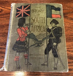 1899 The Story of South Africa Profusely Illustrated Color Map Ridpath & Ellis - Picture 1 of 4