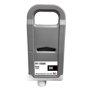 Compatible Ink Cartridge For Canon PFI-704 700ml Black-USA - Picture 1 of 2