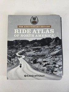 Rand McNally Harley Davidson Ride Atlas North America ANNIVERSARY EDITION 2008 - Imagen 1 de 16
