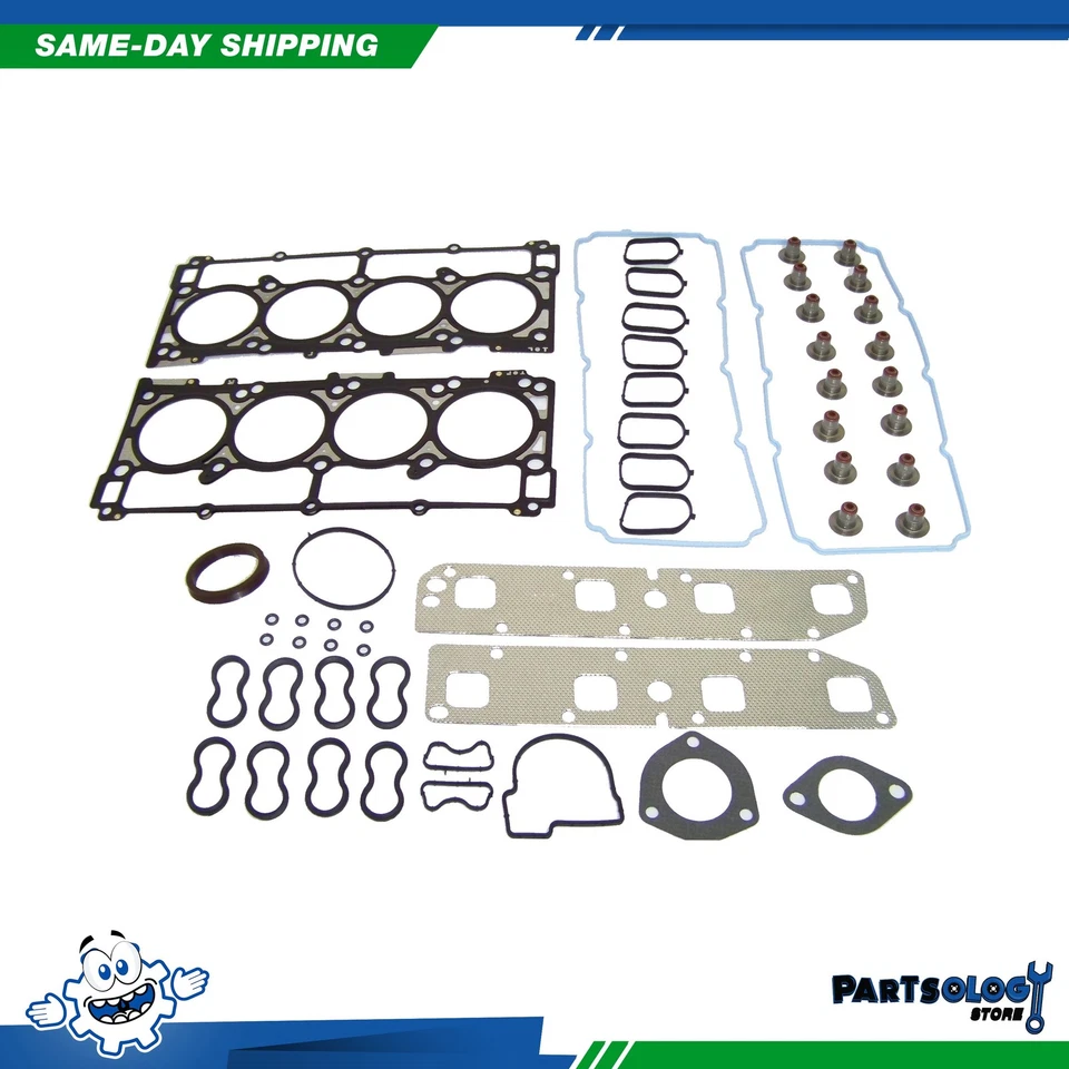 Juego de culata DNJ HGS1161 MLS para 07-08 Chrysler Dodge Aspen 5,7 L OHV Foto 1 de 4