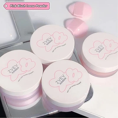 Make-Up Blush Loose Powder Cosmetics Face Setting Tinted Blushermatte % - Image 1 of 4