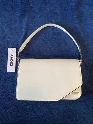 NWT DKNY Mecca Demi Handbag In White - Image 1 of 4