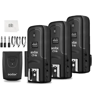 CT-16 Wireless Radio Flash Trigger Receiver Kit,433MHz 4 in 1 Transmitter wit... - Picture 1 of 7