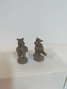 Vintage Disney Winnie Pooh & Tigger Mini Pewter Figures - Picture 1 of 7