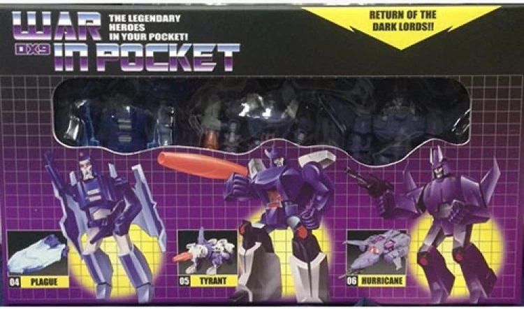 War in Pocket - DX9 Doombringers Set of 3 - X04G X05G X06G  Legends 3rd party - Image 1 of 4