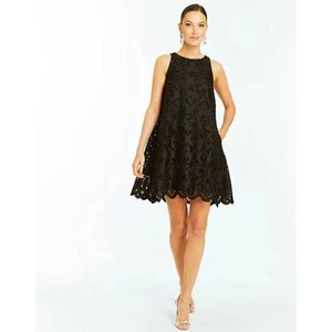 Mini Abito Mestiza New York Luli Halter Pizzo 7060941144158 Nero Medium M NUOVO - Foto 1 di 9