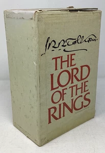Lord of the Rings Tolkien Box Set 1978 3 Hardcovers (No Dustjacket) - Picture 1 of 22