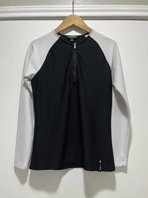 Top activo Lauren Ralph Lauren etiqueta verde manga larga mediana Foto 1 de 4