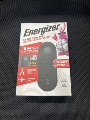 NUEVO 2K QHD (NO 1080p) Energizador Inteligente 5GHz Cámara Video Timbre con Cable - 10.69 Foto 1 de 3